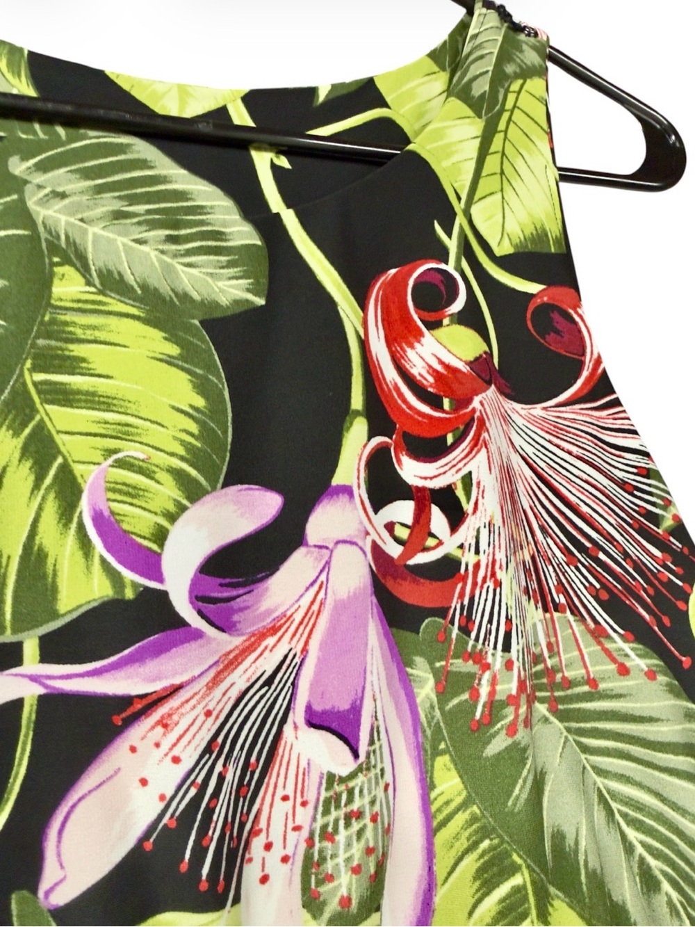 Tommy Bahama Sleeveless Maxi Dress Medium Floral Enchantment Stretch - Picture 4 of 15